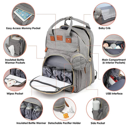 BabyBound™ 3-in-1 TravelNest Rucksack